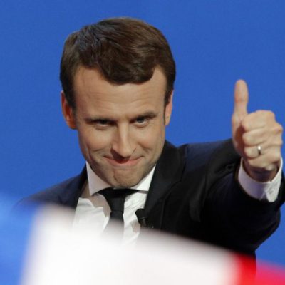 Франция: Эммануэль Макрон еще не кандидат, но агитирует за переизбрание