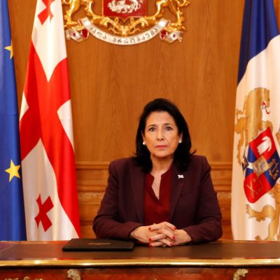 Президент Грузии: мы шокированы российской агрессией в Украине |