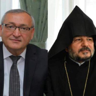 Արցախում բարձր են գնահատում Ձեր ազգանպաստ գործերը. Արթուր Թովմասյանը հոբելյանի առթիվ շնորհավորել է Արցախի թեմի առաջնորդին