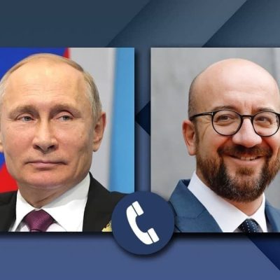 Վլադիմիր Պուտինը Շառլ Միշելի հետ քննարկել է Ուկրաինայի շուրջ իրավիճակը