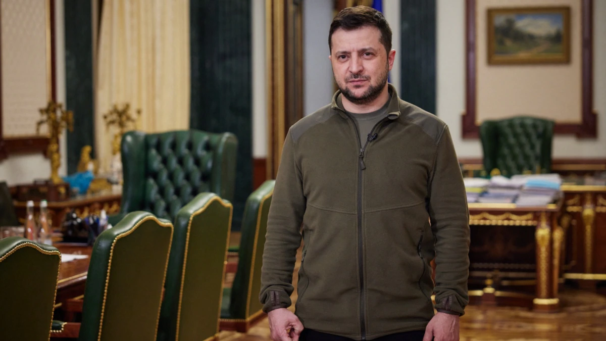 Владимир Зеленский: идет освобождение украинских городов |