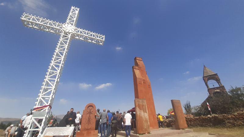 Ղուշչիում խաչքարի բացում եւ օրհնության կարգ տեղի ունեցավ
		27.08.2022 Sona Tonakanian Ծալկա, Հոգեւոր, Մշակույթ