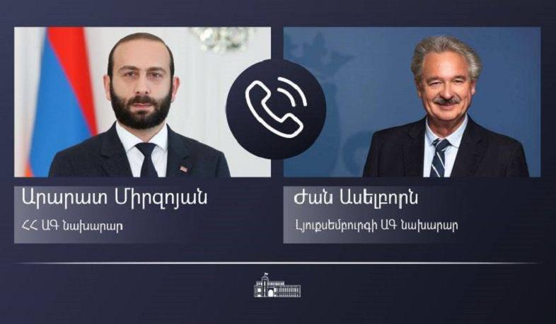 Ադրբեջանական կողմը նպատակ է հետապնդում էթնիկ զտումների ենթարկելու ԼՂ հայությանը. Միրզոյանը՝ Լյուքսեմբուրգի ԱԳ նախարարին
		12.01.2023 . Արցախ