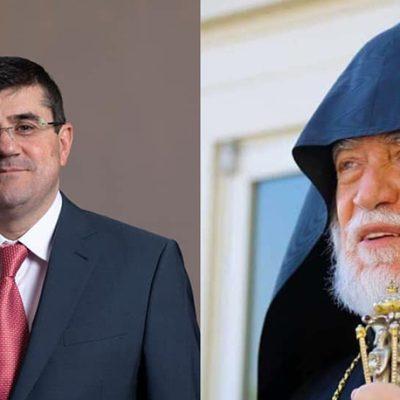 Արայիկ Հարությունյանը հեռախոսազրույց է ունեցել Արամ Ա կաթողիկոսի հետ
		07.02.2023 . Արցախ