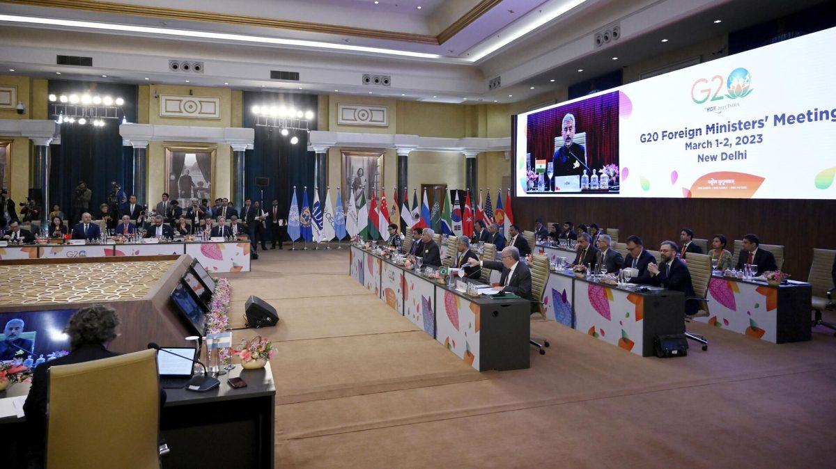 Նյու Դելիում մեկնարկել է G20-ի արտգործնախարարների հանդիպումը
		02.03.2023 . Միջազգային
