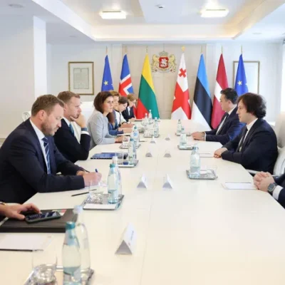 Իրակլի Կոբախիձեն հանդիպել է Լատվիայի, Էստոնիայի, Իսլանդիայի և Լիտվայի արտգործնախարարների հետ
		15.05.2024 news Վրաստան