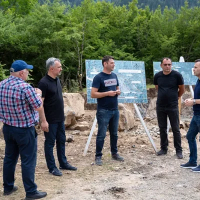 ქალაქ ბორჯომში წყალმომარაგების სისტემის ოპტიმიზაციის სამშენებლო სამუშაოები მიმდინარეობს