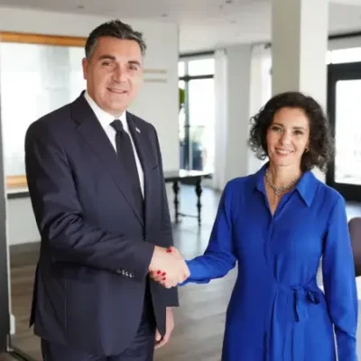 ნატოს სამიტის ფარგლებში, ილია დარჩიაშვილმა ბელგიელ კოლეგასთან, აჯა ლაბიბთან შეხვედრა გამართა