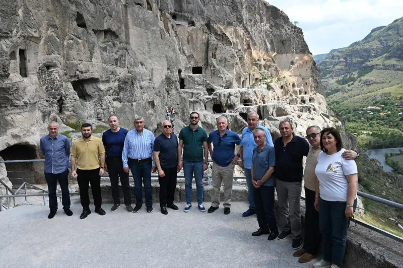 Վրաստանի և Հայաստանի խորհրդարանների բարեկամության խմբի անդամներն այցելել են Վարձիայի վանական համալիր