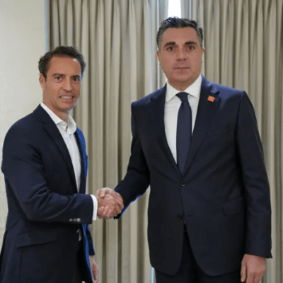 ნატო-ს სამიტის ფარგლებში, ილია დარჩიაშვილი ხავიერ კოლომინას შეხვდა