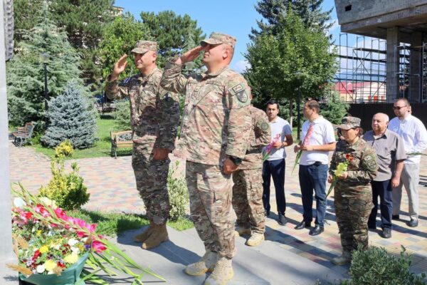 В Ахалцихе почтили память героев, погибших в войне 2008 года