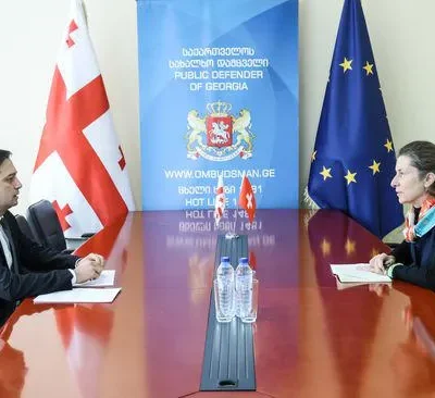 სახალხო დამცველი შვეიცარიის ელჩს შეხვდა