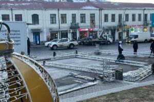 В связи с новогодними мероприятиями движение на части улиц Ахалцихе будет периодически ограничиваться