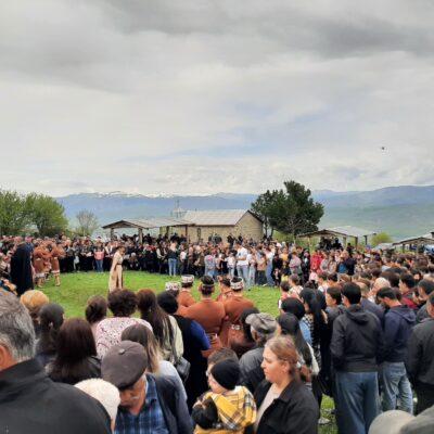 Ախալցխայում  մեծ շուքով նշվեց Սուրբ Գևորգի տոնը