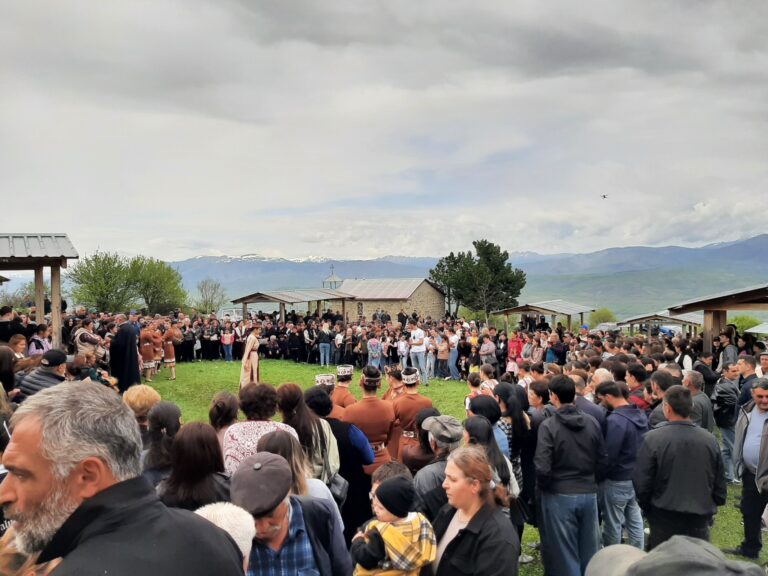 Ախալցխայում  մեծ շուքով նշվեց Սուրբ Գևորգի տոնը