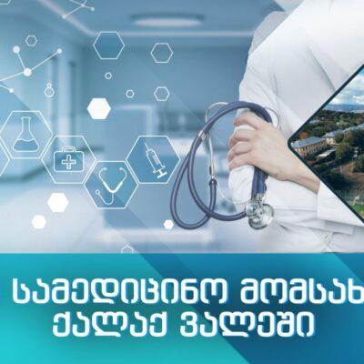 Վալե քաղաքում Էվեքս կլինիկայի տարբեր պրոֆիլների բժիշկները անվճար կսպասարկեն բնակչությանը