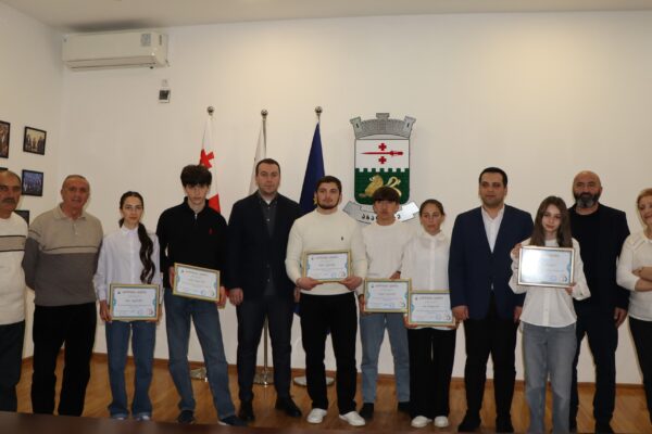 Ախալցխայի հաջողակ մարզիկները պարգևատրվեցին սպորտում ձեռք բերած  հաջողությունների համար