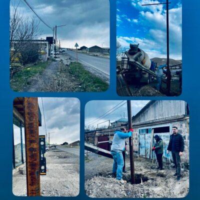 Ախալքալաքի մունիցիպալիտետի գյուղերում  տեղադրվում են արտաքին լուսավորության համակարգեր