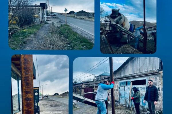 Ախալքալաքի մունիցիպալիտետի գյուղերում  տեղադրվում են արտաքին լուսավորության համակարգեր