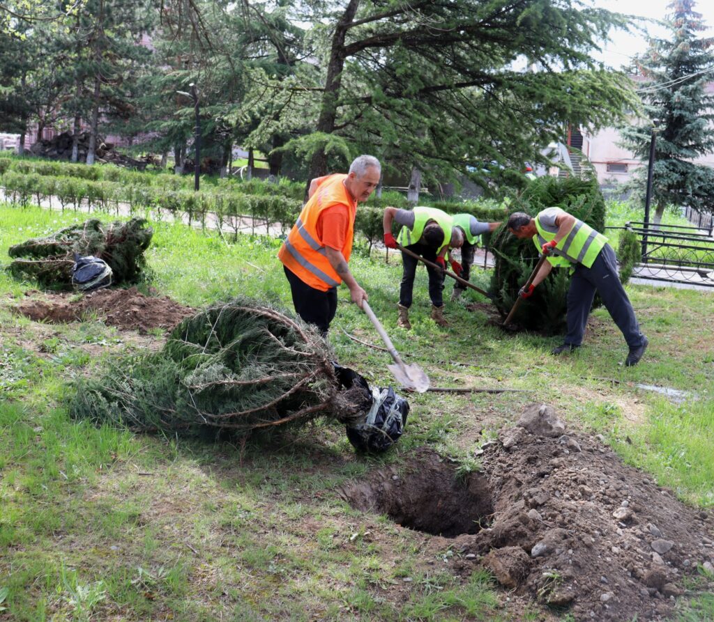 Ասպինձայում ակտիվորեն վերանորոգվում են կանաչապատ տարածքները և առկա ենթակառուցվածքները