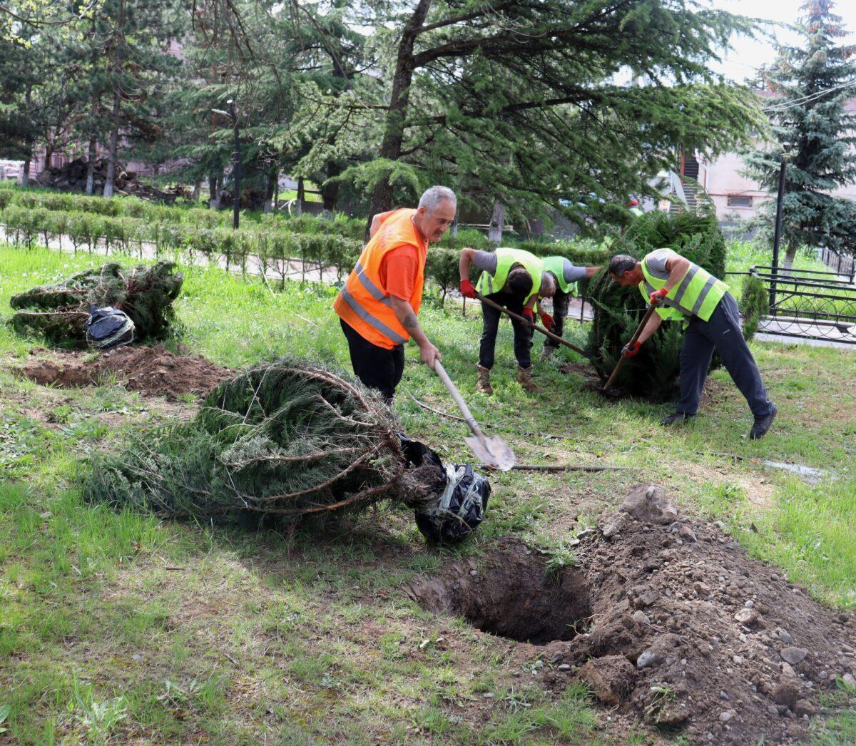 Ասպինձայում ակտիվորեն վերանորոգվում են կանաչապատ տարածքները և առկա ենթակառուցվածքները