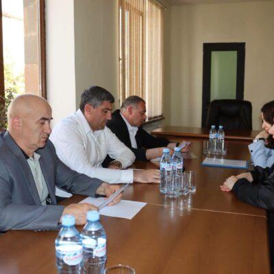 Ախալքալաքի ղեկավարությունը քննարկել է համագործակցության հնարավորությունները Ժվանիայի անվան պետական կառավարման դպրոցի հետ