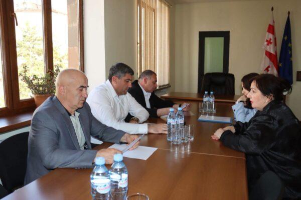 Ախալքալաքի ղեկավարությունը քննարկել է համագործակցության հնարավորությունները Ժվանիայի անվան պետական կառավարման դպրոցի հետ