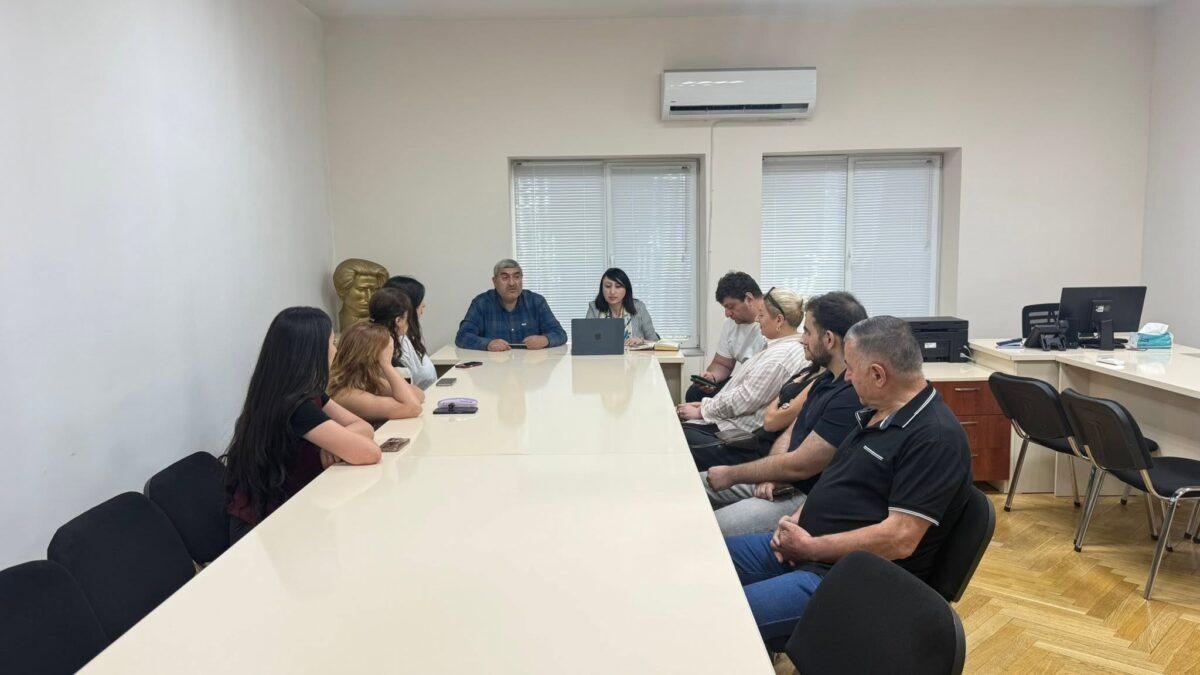Սեմինար-քննարկում կամավորների հետ «Տոները Քվեմո Քարթլիում․ Ծալկա, Բոլնիս» ծրագրի շրջանակում