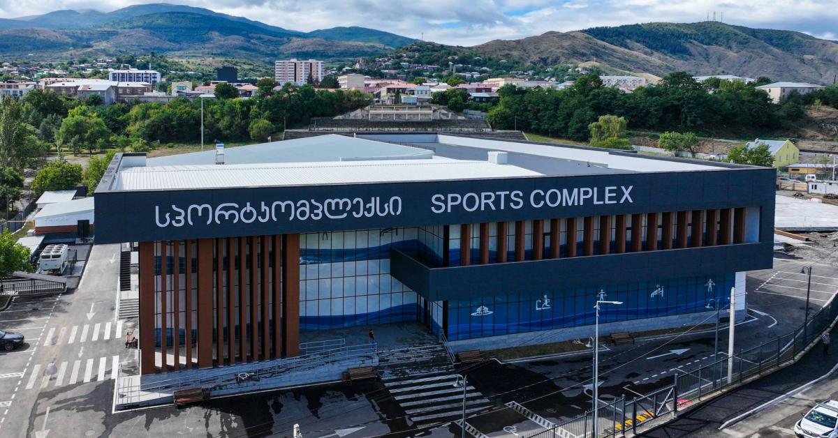 Ախալցխայի մարզական համալիրը հյուրընկալում է «Դինամո» լողի և ջրագնդակի ակադեմիային