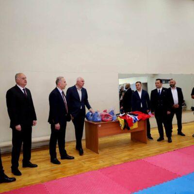 Սպորտի նախարարությունը նոր մարզագույք է փոխանցել Ախալցխայի մարզահամալիրին