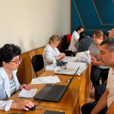 Ախալքալաքի քաղաքապետարանի աշխատակիցները միացել են կամավոր արյան հանձնման արշավին