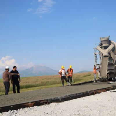 Ախալքալաքի մունիցիպալիտետի Մուրջախեթ գյուղում շարունակվում են ճանապարհային ենթակառուցվածքների բարելավման աշխատանքները