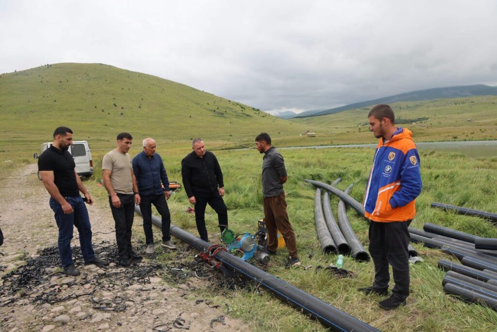 Ախալքալաքում կառուցվում է նոր գլխավոր ջրատար՝ Կորխ և Թոթխամ գյուղերի ջրամատակարարումը բարելավելու համար