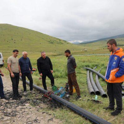 Ախալքալաքում կառուցվում է նոր գլխավոր ջրատար՝ Կորխ և Թոթխամ գյուղերի ջրամատակարարումը բարելավելու համար
