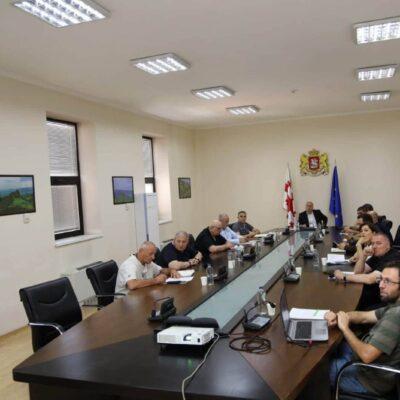 Սամցխե-Ջավախքի նահանգապետարանում քննարկվել են ենթակառուցվածքային ծրագրերն ու ռեգբիի զարգացման հեռանկարները