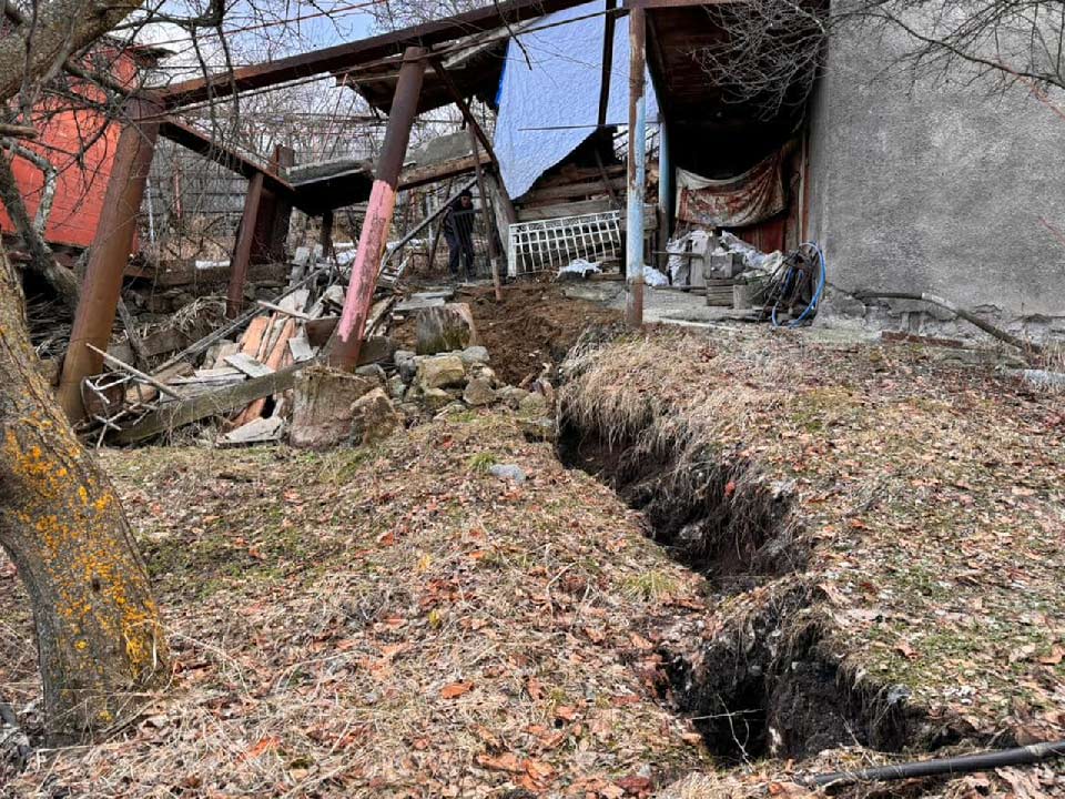 Ադիգենիի մունիցիպալիտետի աղետի գոտիներում իրականացվել է ինժեներա-երկրաբանական գնահատում