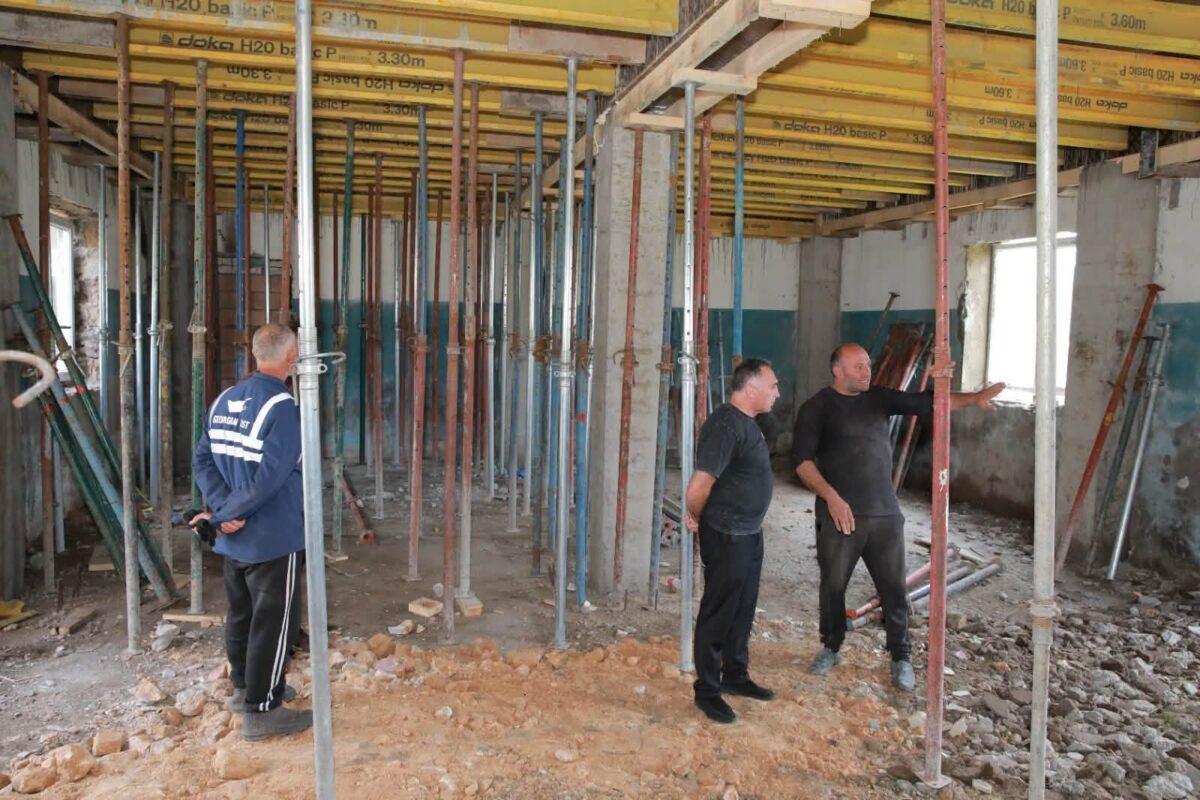 Նինոծմինդայի մունիցիպալիտետի Տամբովկա գյուղումվերանորոգվում է արարողությունների տունը