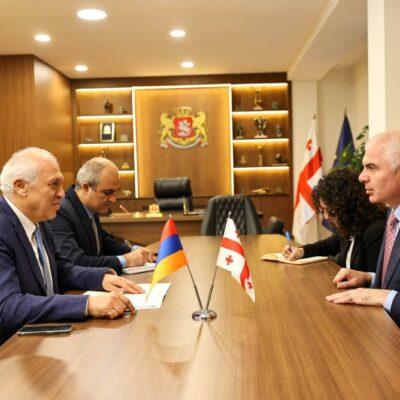 Վրաստանում ՀՀ դեսպանն ու Վրաստանի սպորտի նախարարը քննարկել են մարզական համագործակցության ընդլայնման հնարավորությունները