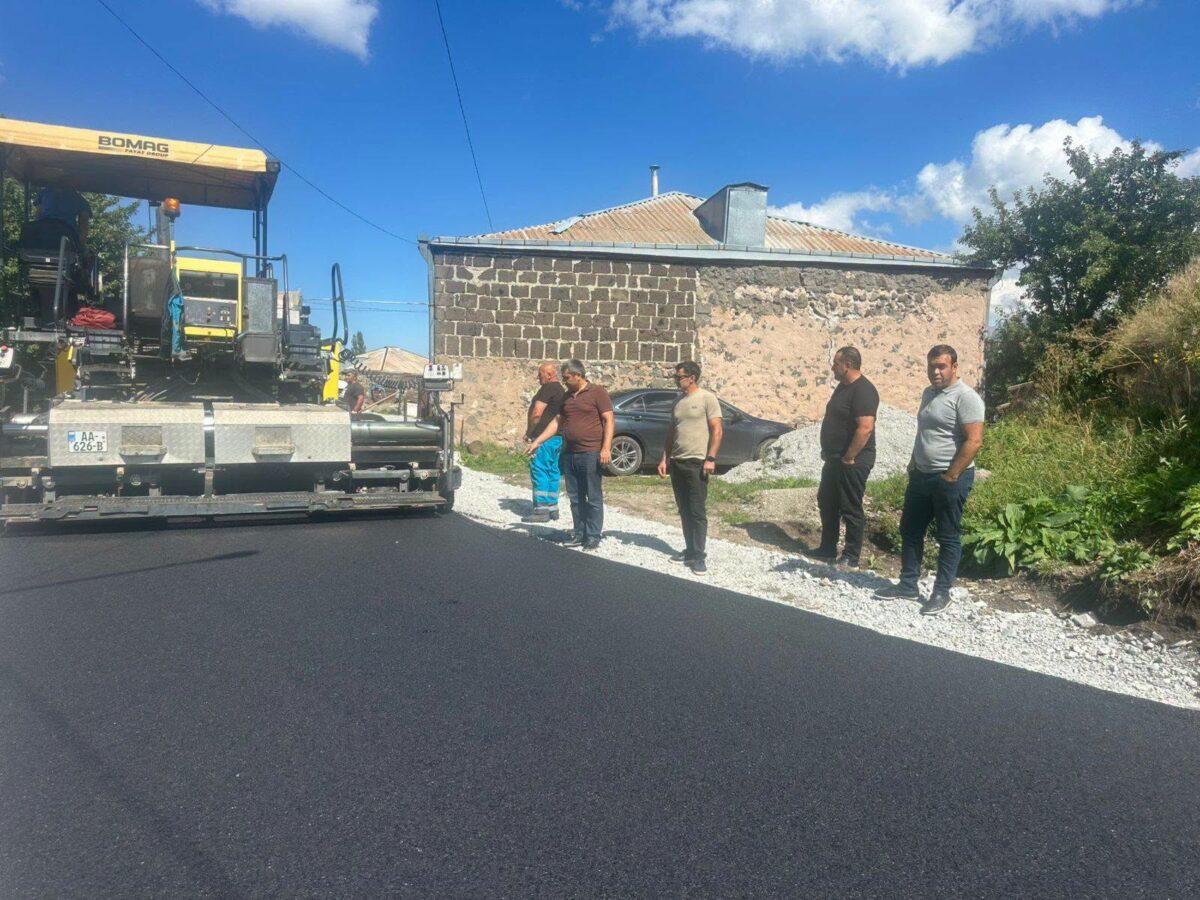 Ախալքալաքի մունիցիպալիտետի Տուրցխ գյուղում վերակառուցվում է 1,7 կմ ճանապարհահատված
