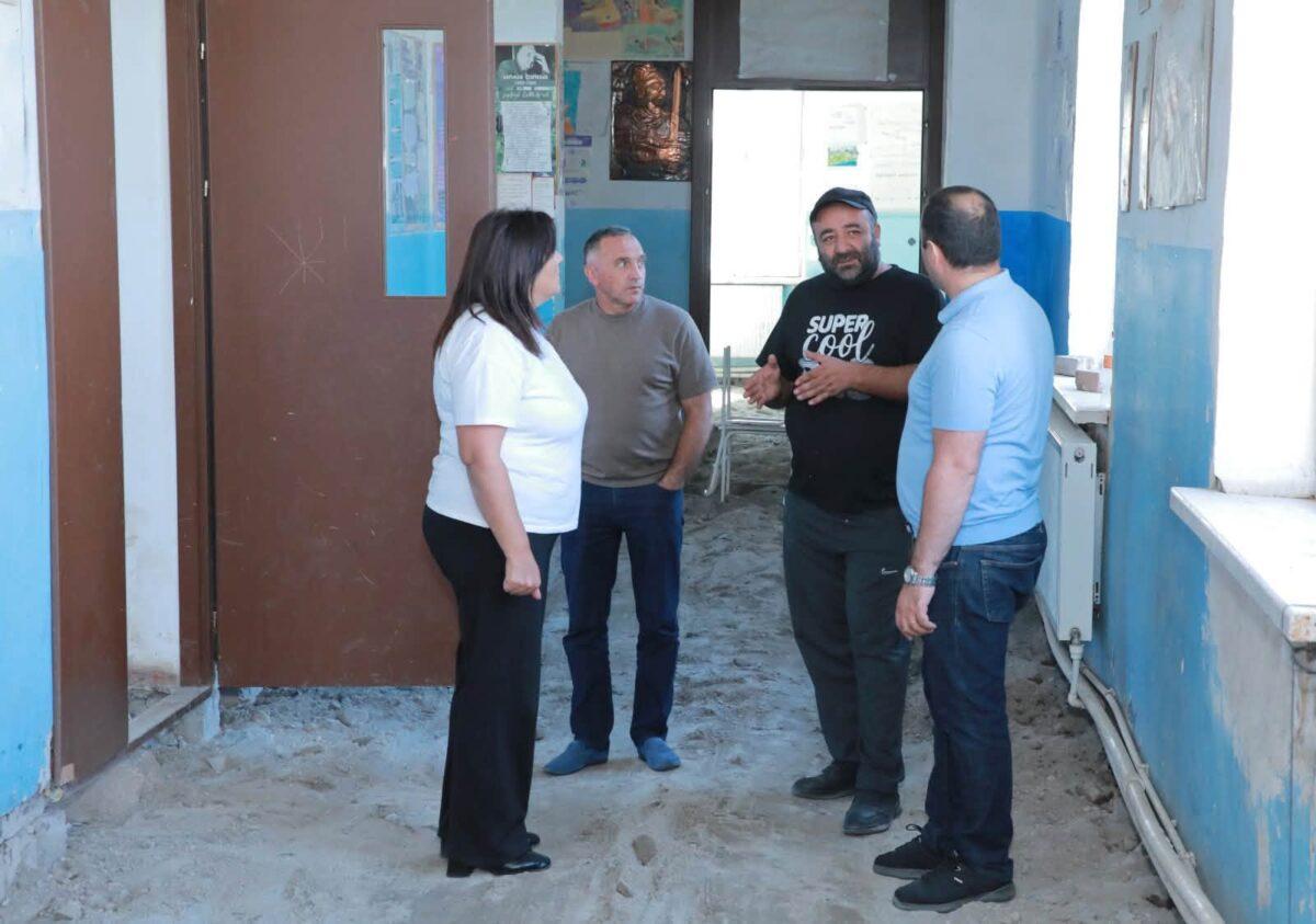 Նինոծմինդայի դպրոցներում իրականացվում են ենթակառուցվածքների բարելավման աշխատանքներ