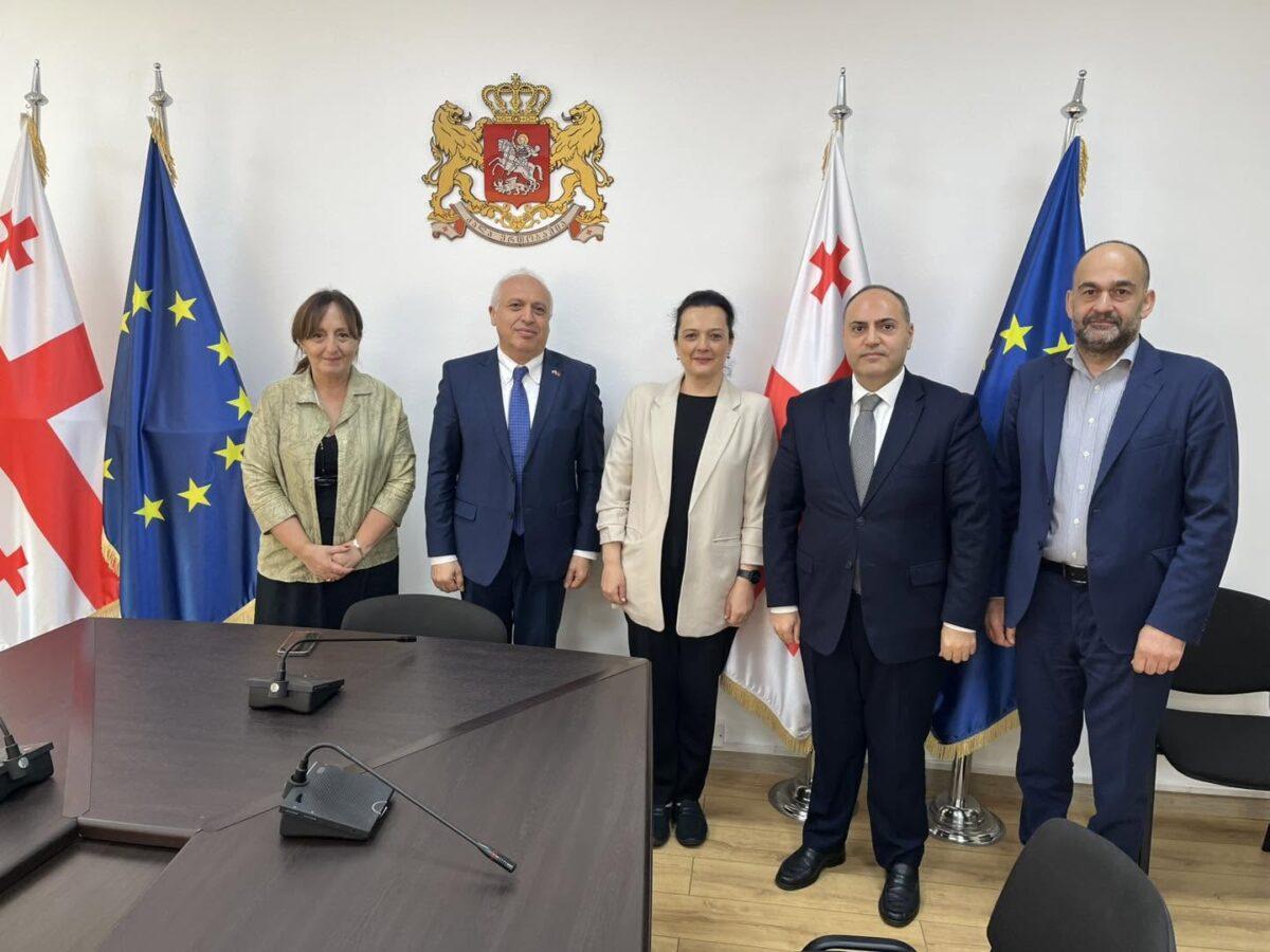 Վրաստանում ՀՀ դեսպան Աշոտ Սմբատյանը հանդիպել է Վրաստանի առողջապահության ոլորտի ներկայացուցիչների հետ