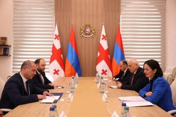 Ժաննա Անդրեասյանը հանդիպել է Վրաստանի կրթության, գիտության և երիտասարդության նախարարին